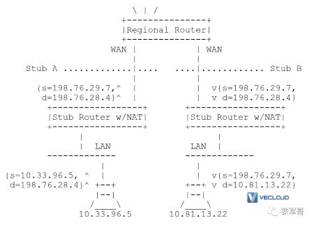 传统 IP 网络地址转换（传统 NAT）