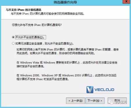 使用MMC和netsh两种方式配置Windows Server传输模式IPsec