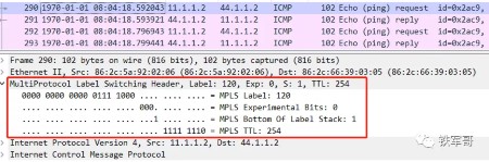 MPLS小实验：静态建立LSP