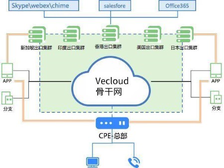 SD-WAN saas应用加速解决方案