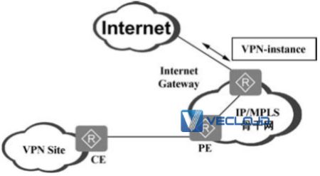 ​BGP/MPLS IP主要应用