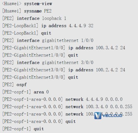 路由反射器优化VPN骨干层配置与管理