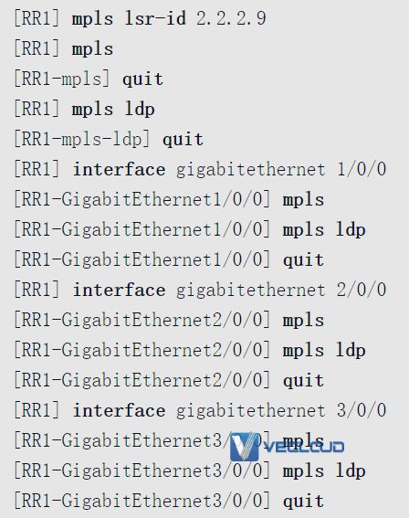 路由反射器优化VPN骨干层配置与管理