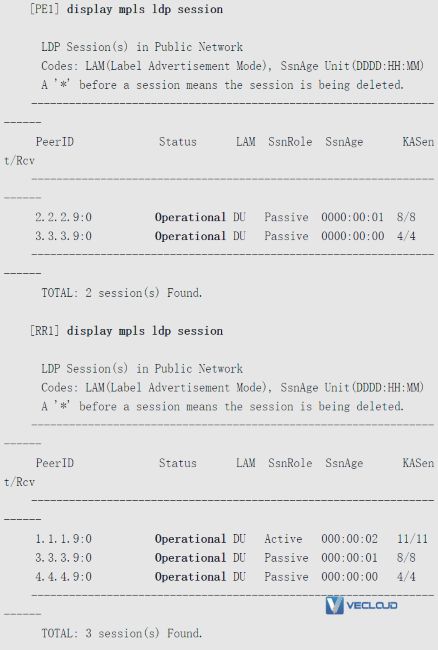 路由反射器优化VPN骨干层配置与管理