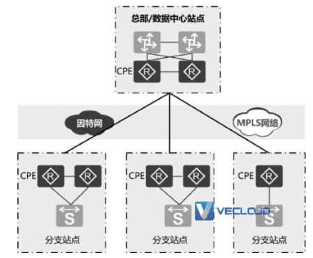 SD-WAN组网拓扑的多样性 SD-WAN组网拓扑的多样性
